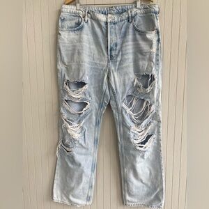Zara 90’s Boyfriend Jeans - Distressed